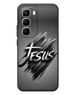 Чехол для Infinix Hot 60 Pro Plus с картинкой «Надпись Jesus Graffiti»