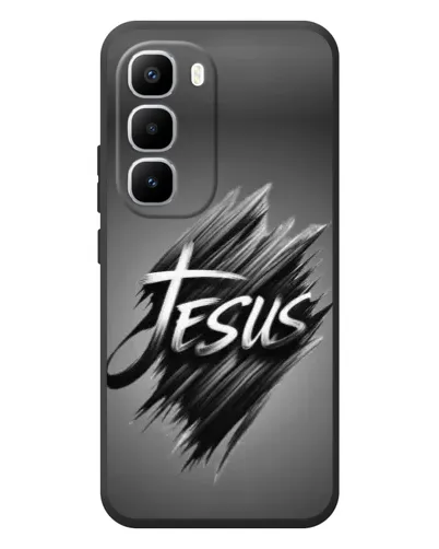 Чехол для Infinix Hot 60 Pro Plus с картинкой «Надпись Jesus Graffiti»