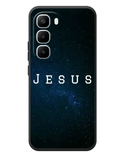 Чехол для Infinix Hot 60 Pro Plus с картинкой «Звездное небо Jesus»