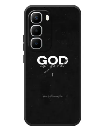 Чехол для Infinix Hot 60 Pro Plus с картинкой «GOD — Бог над всем»