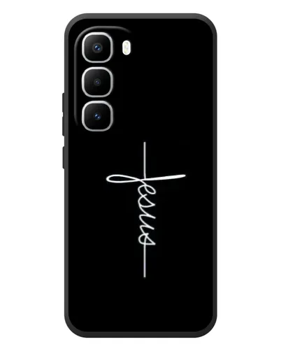 Чехол для Infinix Hot 60 Pro Plus с картинкой «Тонкая линия веры»