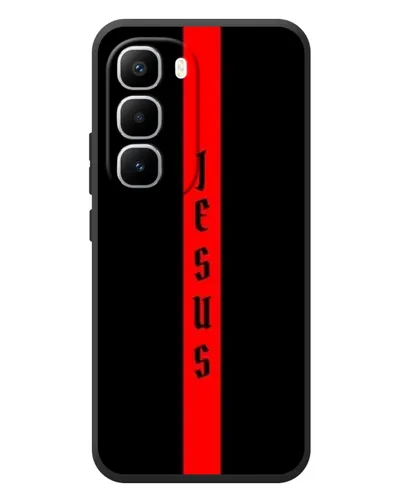 Чехол для Infinix Hot 60 Pro Plus с картинкой «Красная линия веры»