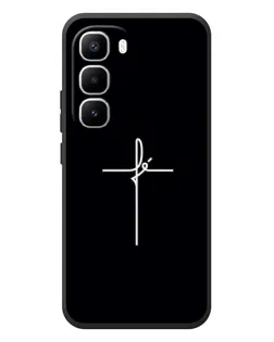Чехол для Infinix Hot 60 Pro Plus с картинкой «Тонкий крест» Чехол для Infinix Hot 60 Pro Plus с картинкой «Тонкий крест»
