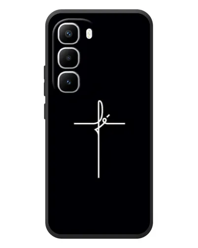 Чехол для Infinix Hot 60 Pro Plus с картинкой «Тонкий крест» Чехол для Infinix Hot 60 Pro Plus с картинкой «Тонкий крест»