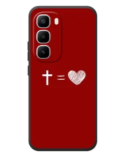 Чехол для Infinix Hot 60 Pro Plus с картинкой «Уравнение любви» Чехол для Infinix Hot 60 Pro Plus с картинкой «Уравнение любви»