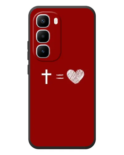 Чехол для Infinix Hot 60 Pro Plus с картинкой «Уравнение любви» Чехол для Infinix Hot 60 Pro Plus с картинкой «Уравнение любви»