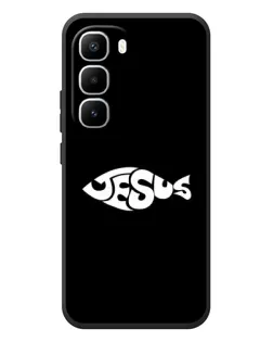 Чехол для Infinix Hot 60 Pro Plus с картинкой «Рыба Jesus» Чехол для Infinix Hot 60 Pro Plus с картинкой «Рыба Jesus»