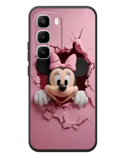Чехол для Infinix Hot 60 Pro Plus с картинкой «Минни сквозь стену»