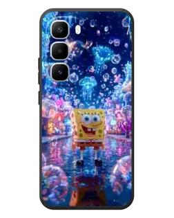 Чехол для Infinix Hot 60 Pro Plus с картинкой «Неоновый океан»