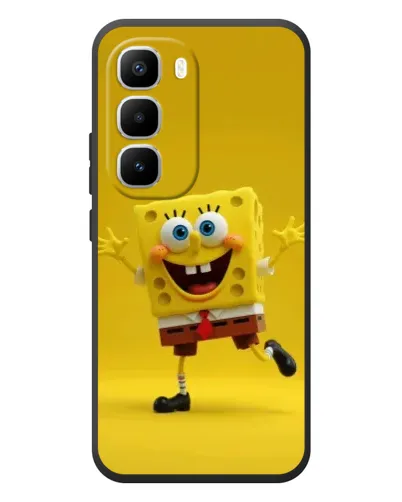 Чехол для Infinix Hot 60 Pro Plus с картинкой «Позитивный Губка Боб»