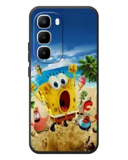 Чехол для Infinix Hot 60 Pro Plus с картинкой «Развлечения на пляже»