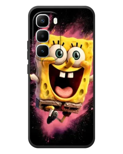 Чехол для Infinix Hot 60 Pro Plus с картинкой «Взрывной Спанч Боб»
