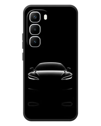 Чохол для Infinix Hot 60 Pro Plus з картинкою «Силует Tesla Night» Чохол для Infinix Hot 60 Pro Plus з картинкою «Силует Tesla Night»
