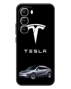 Чохол для Infinix Hot 60 Pro Plus з картинкою «Tesla Model Y» Чохол для Infinix Hot 60 Pro Plus з картинкою «Tesla Model Y»