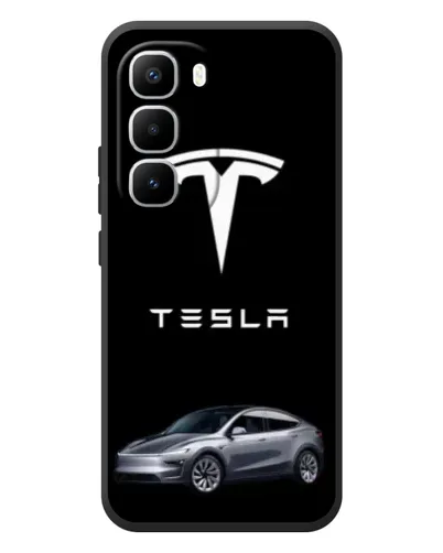 Чохол для Infinix Hot 60 Pro Plus з картинкою «Tesla Model Y» Чохол для Infinix Hot 60 Pro Plus з картинкою «Tesla Model Y»