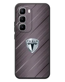 Чохол для Infinix Hot 60 Pro Plus з картинкою «Металева текстура Tesla» Чохол для Infinix Hot 60 Pro Plus з картинкою «Металева текстура Tesla»