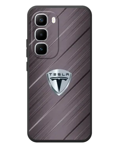 Чохол для Infinix Hot 60 Pro Plus з картинкою «Металева текстура Tesla» Чохол для Infinix Hot 60 Pro Plus з картинкою «Металева текстура Tesla»