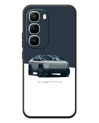 Чохол для Infinix Hot 60 Pro Plus з картинкою «Сріблястий Cybertruck Tesla» Чохол для Infinix Hot 60 Pro Plus з картинкою «Сріблястий Cybertruck Tesla»