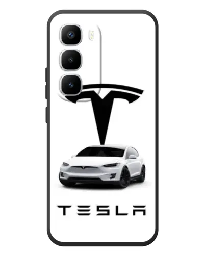 Чохол для Infinix Hot 60 Pro Plus з картинкою «Tesla White Style» Чохол для Infinix Hot 60 Pro Plus з картинкою «Tesla White Style»