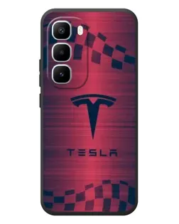 Чохол для Infinix Hot 60 Pro Plus з картинкою «Тесла червоний карбон» Чохол для Infinix Hot 60 Pro Plus з картинкою «Тесла червоний карбон»