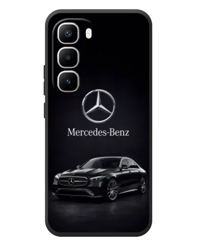 Чехол для Infinix Hot 60 Pro Plus с картинкой «Mercedes — решетка радиатора»