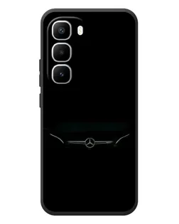 Чехол для Infinix Hot 60 Pro Plus с картинкой «Mercedes Stealth Look»