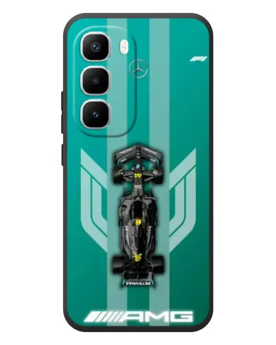 Чехол для Infinix Hot 60 Pro Plus с картинкой «Mercedes AMG Petronas»