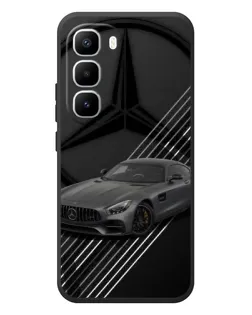 Чехол для Infinix Hot 60 Pro Plus с картинкой «Mercedes AMG — графика»