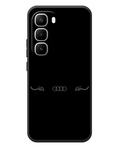 Чехол для Infinix Hot 60 Pro Plus с картинкой «Audi — световой подпись» Чехол для Infinix Hot 60 Pro Plus с картинкой «Audi — световой подпись»