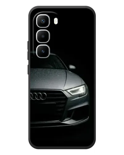 Чехол для Infinix Hot 60 Pro Plus с картинкой «Audi — детализация кузова» Чехол для Infinix Hot 60 Pro Plus с картинкой «Audi — детализация кузова»