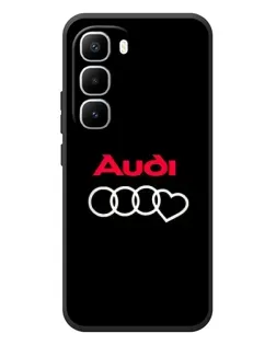 Чехол для Infinix Hot 60 Pro Plus с картинкой «Логотип Audi Heart»