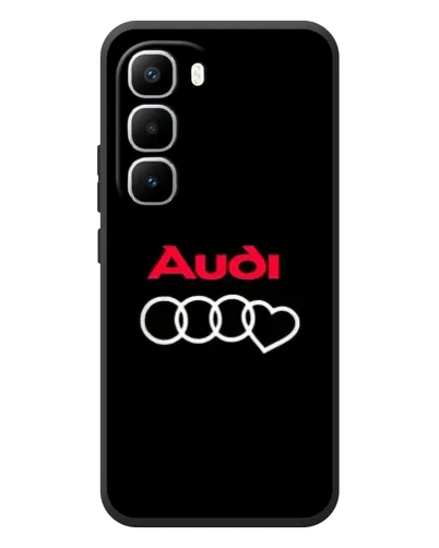Чехол для Infinix Hot 60 Pro Plus с картинкой «Логотип Audi Heart» Чехол для Infinix Hot 60 Pro Plus с картинкой «Логотип Audi Heart»