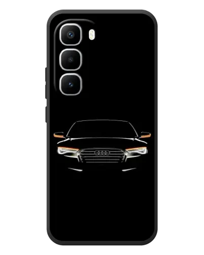 Чехол для Infinix Hot 60 Pro Plus с картинкой «Audi — ночной контур» Чехол для Infinix Hot 60 Pro Plus с картинкой «Audi — ночной контур»