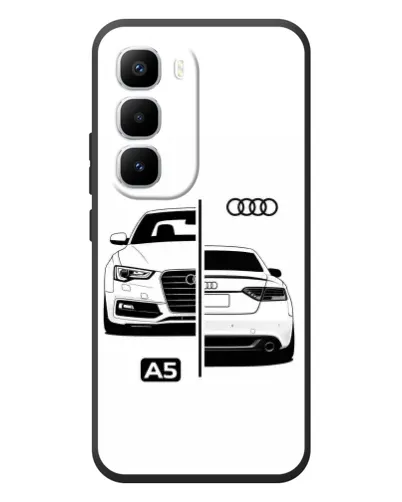 Чехол для Infinix Hot 60 Pro Plus с картинкой «Audi — контрастный дизайн» Чехол для Infinix Hot 60 Pro Plus с картинкой «Audi — контрастный дизайн»