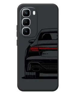 Чехол для Infinix Hot 60 Pro Plus с картинкой «Задняя часть Audi — арт»