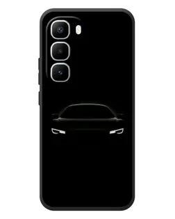 Чехол для Infinix Hot 60 Pro Plus с картинкой «Взгляд Audi в темноте»