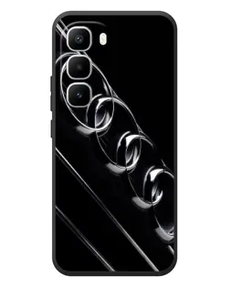 Чехол для Infinix Hot 60 Pro Plus с картинкой «Audi — абстрактные кольца»
