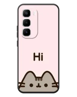 Чохол для Infinix Hot 60 Pro Plus з картинкою «Пушин каже Hi»