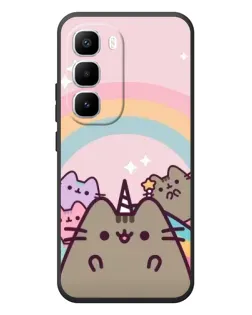 Чохол для Infinix Hot 60 Pro Plus з картинкою «Єдиноріг Pusheen»