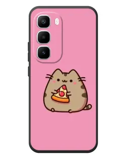 Чохол для Infinix Hot 60 Pro Plus з картинкою «Пушин із піцою»