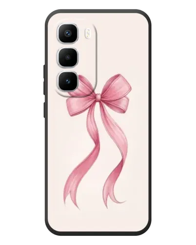 Чехол для Infinix Hot 60 Pro Plus с картинкой «Розовый бант»