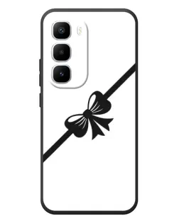Чехол для Infinix Hot 60 Pro Plus с картинкой «Диагональный бант» Чехол для Infinix Hot 60 Pro Plus с картинкой «Диагональный бант»