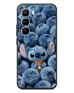 Чехол для Infinix Hot 60 Pro Plus с картинкой «Стич и голубика»