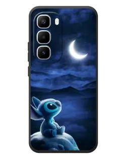 Чехол для Infinix Hot 60 Pro Plus с картинкой «Лунная ночь Стича»