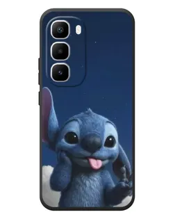 Чехол для Infinix Hot 60 Pro Plus с картинкой «Стич в облаках»