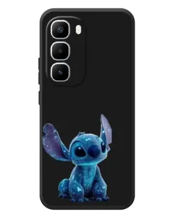 Чехол для Infinix Hot 60 Pro Plus с картинкой «Стич на черном»