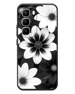 Чохол для Infinix Hot 60 Pro Plus з картинкою «Монохромні айстри» Чохол для Infinix Hot 60 Pro Plus з картинкою «Монохромні айстри»