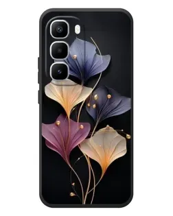 Чохол для Infinix Hot 60 Pro Plus з картинкою «Лілові квіти грації» Чохол для Infinix Hot 60 Pro Plus з картинкою «Лілові квіти грації»