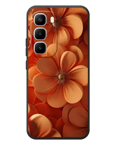 Чехол для Infinix Hot 60 Pro Plus с картинкой «Оранжевый макро цветок» Чехол для Infinix Hot 60 Pro Plus с картинкой «Оранжевый макро цветок»