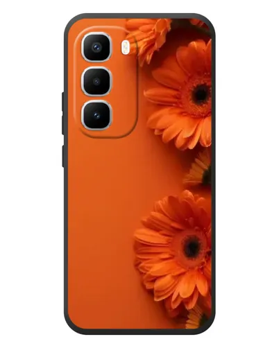 Чехол для Infinix Hot 60 Pro Plus с картинкой «Оранжевые герберы» Чехол для Infinix Hot 60 Pro Plus с картинкой «Оранжевые герберы»